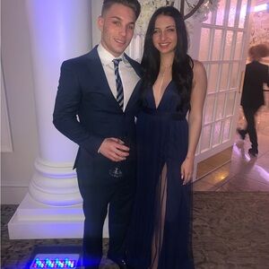 Windsor Navy Blue Maxi Dress